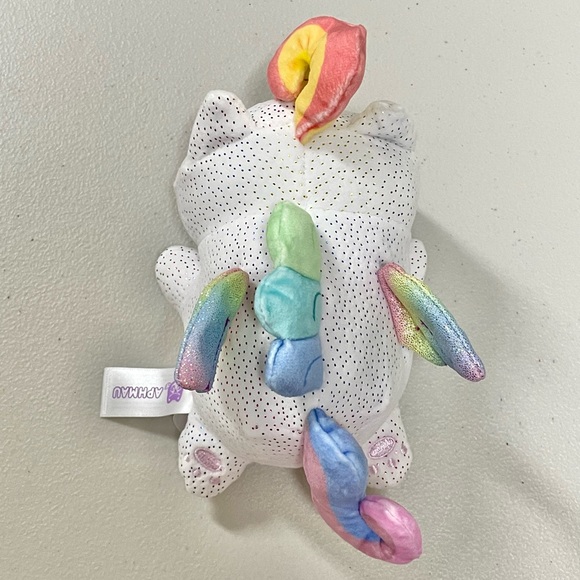 Aphmau MeeMeow Rainbow Unicorn Cat Rare Plush - Picture 8 of 9